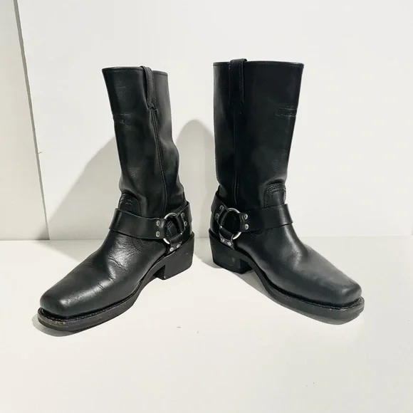 Women’s Harley Davidson Hustin Water Proof Riding Boots 7.5 - Picture 10 of 12